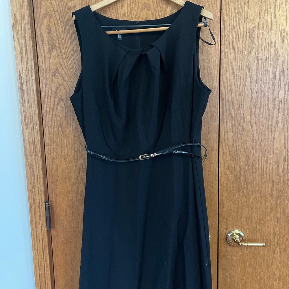 Alyx Black Midi Dress with Belt